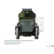 Copper State Models 35003 1/35 Lanchester Russian Service with 37mm Hotchkiss Gun