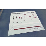 Copper State Models 72001 1/72 Italian Armoured Car 1ZM