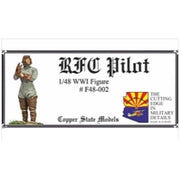 Copper State Models F48-002 1/48 RFC Pilot WWI