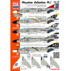 Cut Then Add 040 1/48 Phantom Collection Pt.I McDonnell F-4B/F-4G/F-4N Decal Set