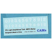 Combat Armour Models 1/35 VCL Light Amphibious Tank A4E12 Early Production (Cantonese Troops National Revolutionary Army)