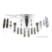 Century Wings 001637 1/72 F-14B Vf103 Tomcat US Navy Jolly Rogers AA103 2004 Jolly Rogers 60th Anniversary Special Livery