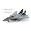 Century Wings 001637 1/72 F-14B Vf103 Tomcat US Navy Jolly Rogers AA103 2004 Jolly Rogers 60th Anniversary Special Livery