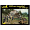 Caesar Miniatures 1/72 German Command Staff with Kubelwagen (WWII) CMH095