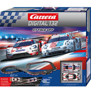Carrera 30012 Digital 132 GT Face Off Slot Car Set