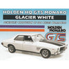 Classic Carlectables 18721 1/18 Holden HQ GTS Monaro Glacier White Diecast Car