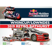 Classic Carlectables 888-27 1/43 Red Bull Racing Jamie Whincup & Craig Lowndes 2019 Holden 50th Anniversary Retro Bathurst Livery