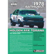 Classic Carlectables 18698 1/18 Holden A9X Torana 1978 Bathurst Bob Morris / John Fitzpatrick