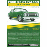 Classic Carlectables 18699 1/18 Ford XR GT Falcon Ivy Green