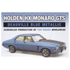 Classic Carlectables 18704 1/18 Holden HX Monaro GTS Deauville Blue Metallic