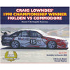 Classic Carlectables 18705 1/18 Holden VS Commodore Craig Lowndes 1998 Championship Winner Barbagallo Raceway CLA-18705 