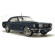 Classic Carlectables 1/18 1966 Pony Mustang Nightmist Blue CLA-18702 