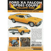 Classic Carlectables 18703 1/18 Ford XA Falcon RPO83 Yellow Fire Coupe