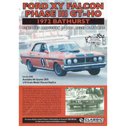 Classic Carlectables 18700 1/18 Ford XY Falcon Phase III GT-HO 1972 Bathurst Allan Moffat