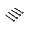 DUBRO 142 1/4-20 X 2in Nylon Wing Bolts 4pc
