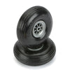 Du-Bro 250TL 2-1/2in Diameter Treaded Lightweight Wheel (2-Pack)