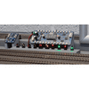 DCC Concepts DCD-GS-BR-D.4 OO 4 x 3-Light Diesel Era Ground Signal with Resistors