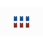 DCC Concepts DCD-HDR.6 6 Spare ABC Board Headers 3x Blue, 3x Red