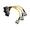 DCC Concepts DCD-HZ66.3 NEM651 6 Pin to 6 Pin Socket Harness 3 Pack