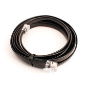 DCC Concepts DCD-RJ12.4M 6 Wire Flat Cable with RJ12 Connectors for NCE 4m