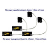 DCC Concepts DCD-SA3-MD.3 Zen 3-Wire Medium Stay Alive for Zen Black and Blue+ Decoders (3-Pack)