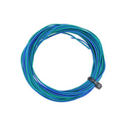 DCC Concepts DCW-32GBT TWIN Wire Decoder Stranded 6m (32g) - Green/Blue