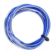 DCC Concepts Twin Decoder Wire Stranded 6m White/Blue