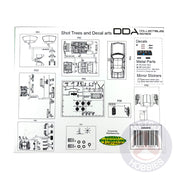 DDA 307K 1/24 HQ Holden GTS Monaro Plastic Model Kit