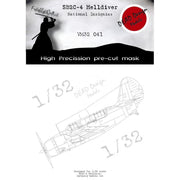 DEAD Design VM32041 1/32 National Insignia Masks for Infinity Models SB2C-4 Helldiver