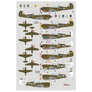 DK Decals 32024 1/32 Curtiss P-40N Warhawk in RAAF Service 1 P-40N Decal Set