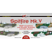 DK Decals 32027 1/32 Supermarine Spitfire Mk.V RAAF Squadrons Decal Set