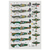 DK Decals 32027 1/32 Supermarine Spitfire Mk.V RAAF Squadrons Decal Set