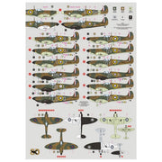 DK Decals 1/48 Supermarine Spitfire Mk.I/II Aces