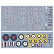 DK Decals 48018 1/48 Supermarine Spitfire Mk.I/II Aces