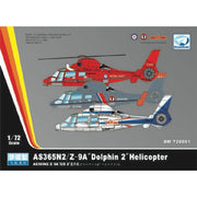Dream Model 72001 1/2 AS365N2/ Z-9A Dolphin 2 Helicopter
