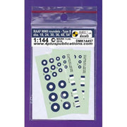 Mark One Decals 14457 1/144 RAAF WWII roundels Type B thick ring+