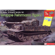 Dragon 6484 1/35 Sd.Kfz.181 Pz.Kpfw.VI Ausf.E Gruppe Fehrmann Tiger I Plastic Model Kit