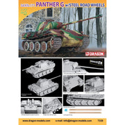 Dragon 7339 1/72 Sd.Kfz.171 Panther G with Steel Road Wheels