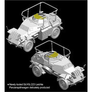 Dragon 7420 1/72 Panzerspahwagen SdKfz.223 (Twin Pack)