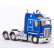 Drake Collectibles Z01545 1/50 Kenworth K200 Metallic Blue 2.3 Diecast Truck