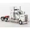 Drake Collectibles Z01552 1/50 Kenworth T909 White/Red Flaring and Aero Kit Diecast Truck