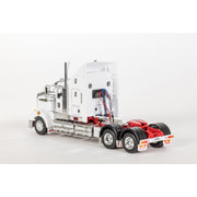 Drake Collectibles Z01552 1/50 Kenworth T909 White/Red Flaring and Aero Kit Diecast Truck