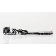 Drake 1/50 Kenworth K200 with 2x8 Dolly and 4x8 Dragline Bucket Trailer Gloss Black