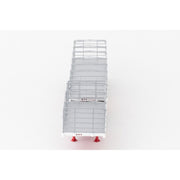 Drake Collectibles ZT09125 1/50 Freighter Flat Tops White/Red Diecast Trailer
