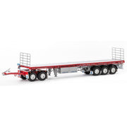 Drake Collectibles ZT09137 Freighter Road Train Set Red/Silver