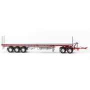Drake Collectibles ZT09137 Freighter Road Train Set Red/Silver