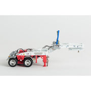 Drake Collectibles ZT09168 1/50 Red and White 2x8 Diecast Dolly