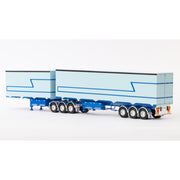 Drake Collectables ZT09254 1/50 Light Blue Double EziLiner Set