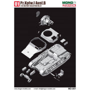 Mono X Dragon 001 1/35 Pz.Kpfw.I Ausf.B With Interior