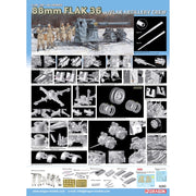 Dragon 6260 1/35 German 88mm Flak 36 Gun and Crew